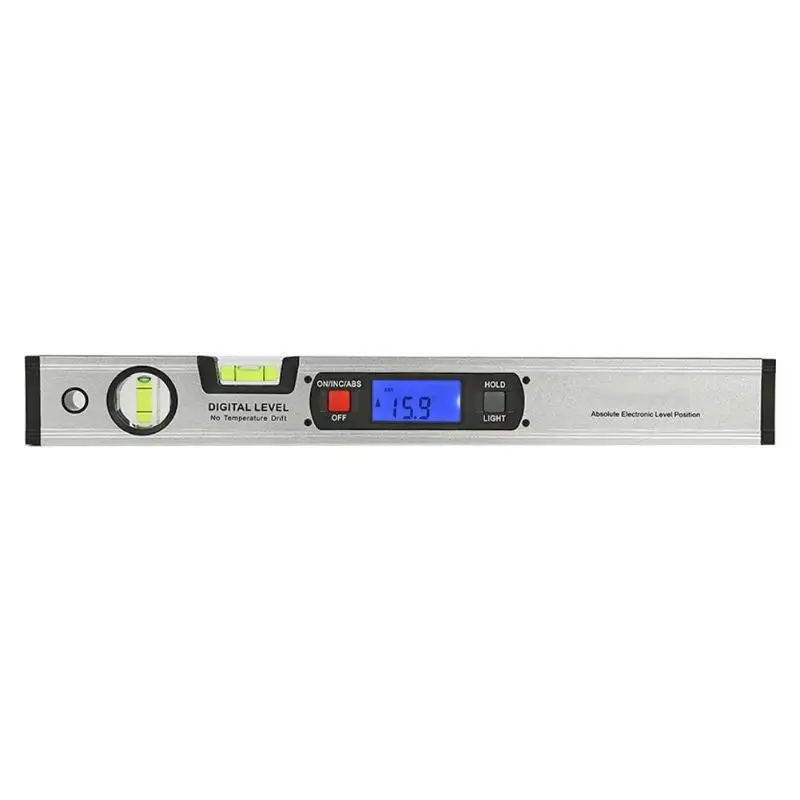 360 Digital Level Protractor Inclinometer Angle Finder Bevel Caliper without Magnets Level angle ruler
360 Digital Level Protractor Inclinometer Angle Finder Bevel Caliper without Magnets Level angle ruler
