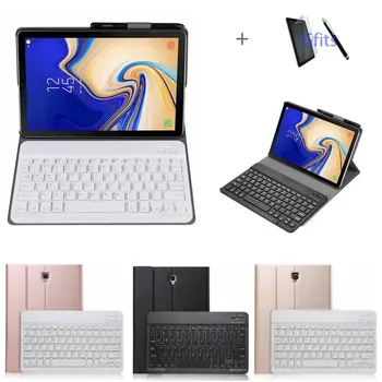 Slim Detachable Bluetooth Keyboard Leather Case for Samsung Galaxy Tab S4 T830 T835 10.5 inch Tablet Stand Cover Funda
Slim Detachable Bluetooth Keyboard Leather Case for Samsung Galaxy Tab S4 T830 T835 10.5 inch Tablet Stand Cover Funda