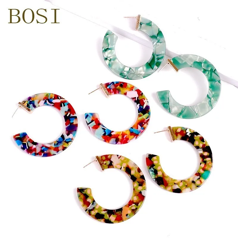 Earrings Acrylic Boho Large Circle Fashion For Women Geometric Dangle Colorful Earrings Alloy Earring jewelry Acetate statement 
Earrings Acrylic Boho Large Circle Fashion For Women Geometric Dangle Colorful Earrings Alloy Earring jewelry Acetate statement