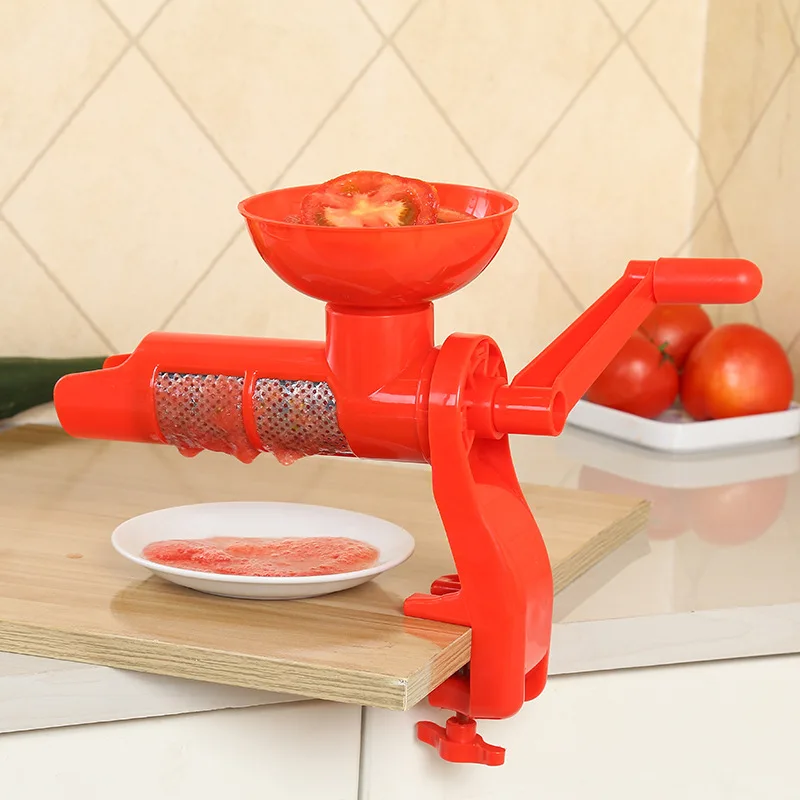 Tomato Squeezer Sauce Juicer Plastic Hand Manual for Tomatos Juice Multifunctional kitchen accessories gadgets Fruits Tools
Tomato Squeezer Sauce Juicer Plastic Hand Manual for Tomatos Juice Multifunctional kitchen accessories gadgets Fruits Tools