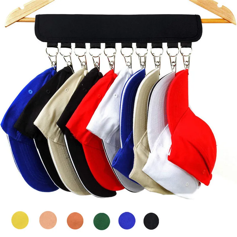 Foldable Hat Storage hanger Cap Rack 10 Baseball Hats Visors Door Hanger Underwear Holder Hook
Foldable Hat Storage hanger Cap Rack 10 Baseball Hats Visors Door Hanger Underwear Holder Hook
