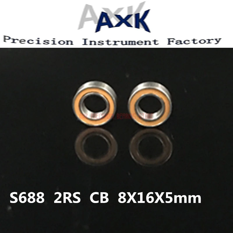 2019 New Arrival Free Shipping 1pc 8x16x5mm S688 2rs Cb Abec7 Stainless Steel Hybrid Ceramic Bearings/fishing Reel Bearings 2os
2019 New Arrival Free Shipping 1pc 8x16x5mm S688 2rs Cb Abec7 Stainless Steel Hybrid Ceramic Bearings/fishing Reel Bearings 2os