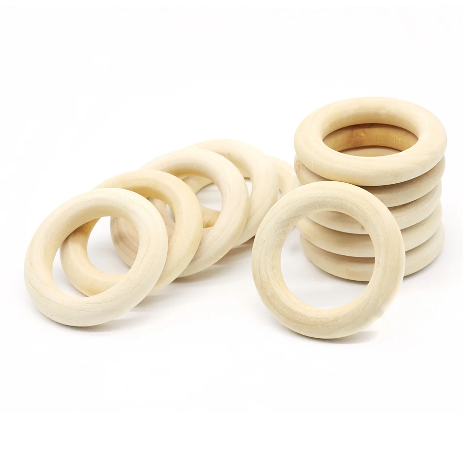 5pcs 70mm Baby Natural Teething Rings Wooden Necklace Bracelet DIY Crafts Unfinished Wood Rings DIY Crafts Baby Teether
5pcs 70mm Baby Natural Teething Rings Wooden Necklace Bracelet DIY Crafts Unfinished Wood Rings DIY Crafts Baby Teether