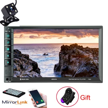 2din 7" Touch Car Radio MP4 Auto Stereo FM audio MP5 Player Autoradio Bluetooth Rear View Camera Steering wheel Remote Control
2din 7" Touch Car Radio MP4 Auto Stereo FM audio MP5 Player Autoradio Bluetooth Rear View Camera Steering wheel Remote Control