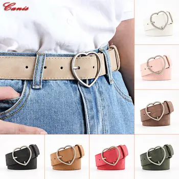 New Women Ladies Fashion Casual Plain Belt Faux Leather Heart Buckle Waist Strap Belts Waistband
New Women Ladies Fashion Casual Plain Belt Faux Leather Heart Buckle Waist Strap Belts Waistband