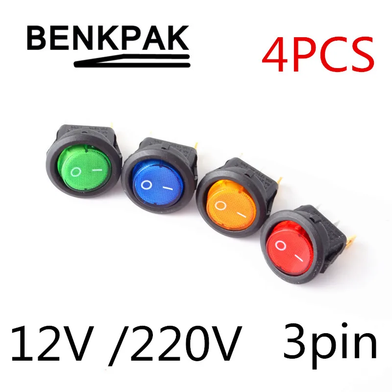 12V LED illuminuted rocker switch 20A 12V push button switch Car button lights ON/OFF Round Rocker Switch Dash Boat 220V
12V LED illuminuted rocker switch 20A 12V push button switch Car button lights ON/OFF Round Rocker Switch Dash Boat 220V
