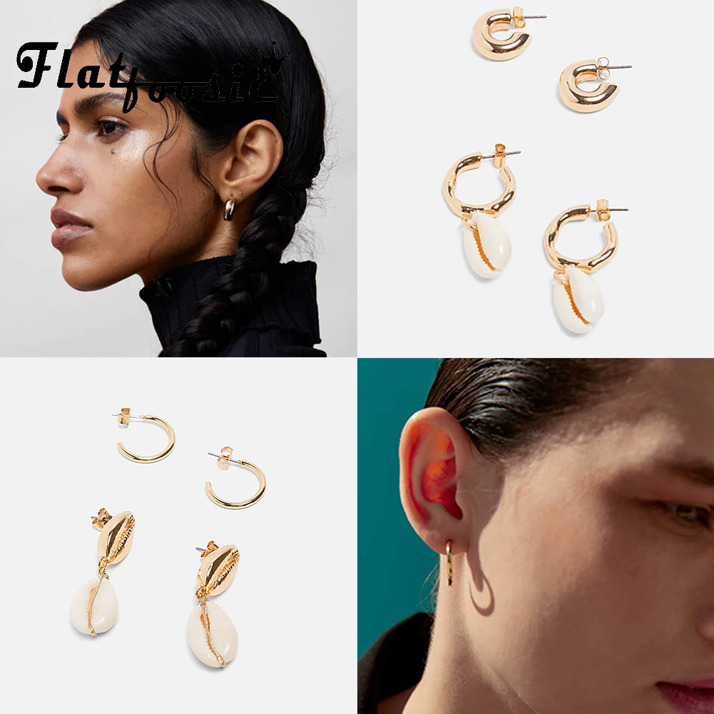 Flatfoosie 2019 New Trendy Za Shell Drop Earrings For Women Fashion Metal Boho Wedding Vinatge Punk Dangle Earring Party Jewelry
Flatfoosie 2019 New Trendy Za Shell Drop Earrings For Women Fashion Metal Boho Wedding Vinatge Punk Dangle Earring Party Jewelry
