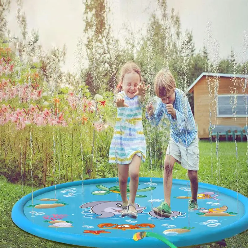 Inflatable Sprinkler Pad Water Play Mat Sprinkle and Splash Play Mat toy for Outdoor Swimming Beach Lawn Children Kids
Inflatable Sprinkler Pad Water Play Mat Sprinkle and Splash Play Mat toy for Outdoor Swimming Beach Lawn Children Kids