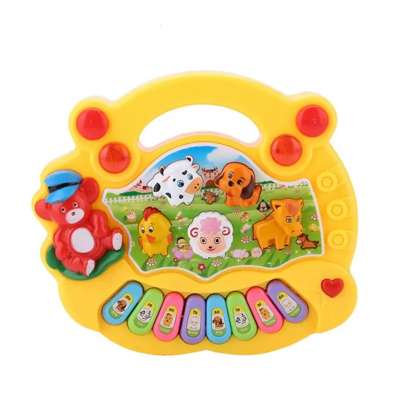2019 Baby musical instruments Toy Enfant Eucational Toy With Cute Animal 8 key Farm Piano Devepoment Music Skills for Child Toys
2019 Baby musical instruments Toy Enfant Eucational Toy With Cute Animal 8 key Farm Piano Devepoment Music Skills for Child Toys