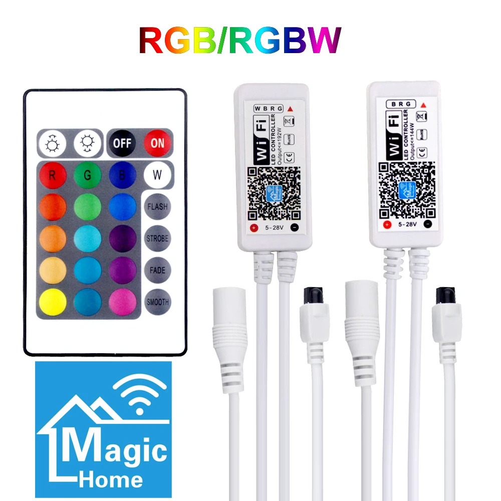 Magic Home Bluetooth RGB RGBW WIFI Led Controller for Led Strip Bluetooth Music RGBW RGB Controller Led Wifi RGB RGBW Controller
Magic Home Bluetooth RGB RGBW WIFI Led Controller for Led Strip Bluetooth Music RGBW RGB Controller Led Wifi RGB RGBW Controller