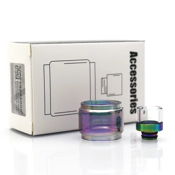 Authentic VapeSoon Replacement Rainbow Glass Tube With 510 SS Drip Tip For MANTA MTL 3ML RTA
Authentic VapeSoon Replacement Rainbow Glass Tube With 510 SS Drip Tip For MANTA MTL 3ML RTA