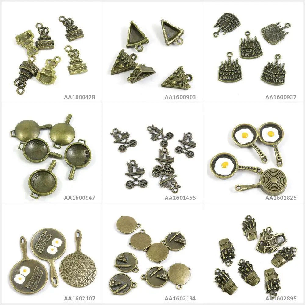 Antique Bronze Tone Jewelry Charms French Fries Cake Pan Omelette Dining Diner Car Wok Cooking Pot Birthday Wedding Bridecake
Antique Bronze Tone Jewelry Charms French Fries Cake Pan Omelette Dining Diner Car Wok Cooking Pot Birthday Wedding Bridecake