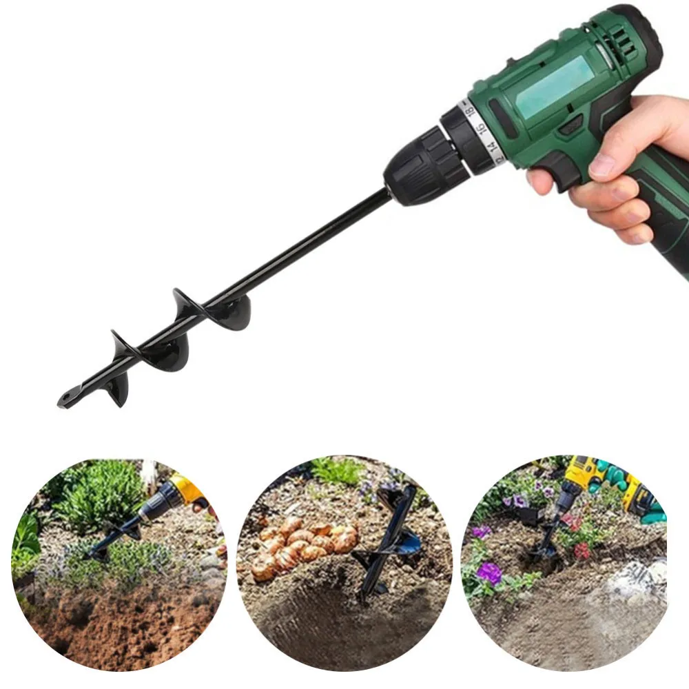 4*22cm Garden Auger Spiral Drill Bit Roto Flower Planter Bulb HEX Shaft Drill Yard Gardening Bedding Planting Hole Digger Tool
4*22cm Garden Auger Spiral Drill Bit Roto Flower Planter Bulb HEX Shaft Drill Yard Gardening Bedding Planting Hole Digger Tool