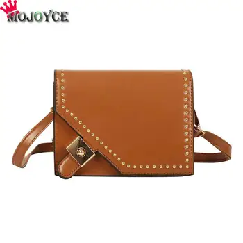 Casual Rivet Women Shoulder Bag PU Leather Small Messenger Handbags Flap Mini Crossbody Bags Bolsa Feminina
Casual Rivet Women Shoulder Bag PU Leather Small Messenger Handbags Flap Mini Crossbody Bags Bolsa Feminina