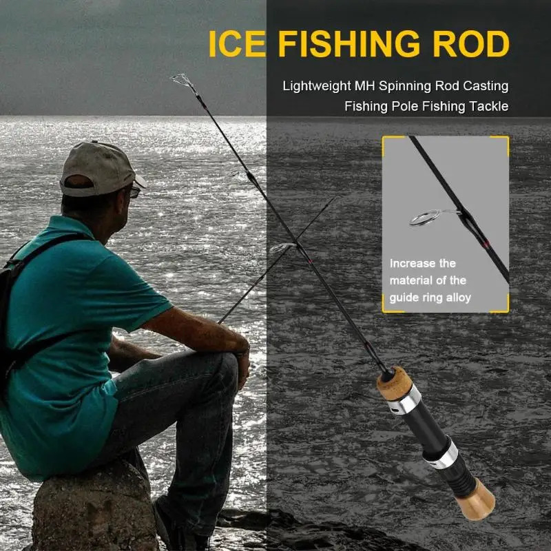 Lightweight ML Spinning Rod Fiberglass Ultralight Casting Ice Fishing Pole Winter Outdoor Sea Fishing shrimp Tackle Multiple
Lightweight ML Spinning Rod Fiberglass Ultralight Casting Ice Fishing Pole Winter Outdoor Sea Fishing shrimp Tackle Multiple