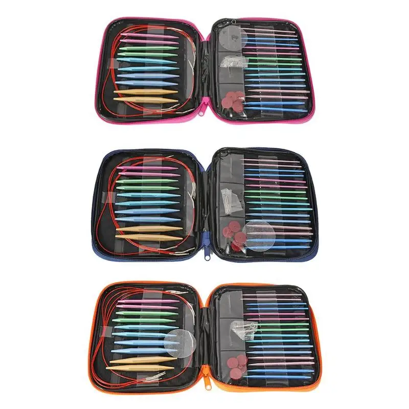 13 Pairs Aluminum Change Head Circular Knitting Needle Ring Set Crochet Hooks Scarf Sweaters Woven Tools DIY Craft Accessories
13 Pairs Aluminum Change Head Circular Knitting Needle Ring Set Crochet Hooks Scarf Sweaters Woven Tools DIY Craft Accessories