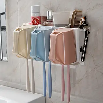 2019 New Bathroom Punch-Free Suction Cup Toothbrush Rack Toiletry Shelf Bathroom Storage Accessoriess Holder Set
2019 New Bathroom Punch-Free Suction Cup Toothbrush Rack Toiletry Shelf Bathroom Storage Accessoriess Holder Set