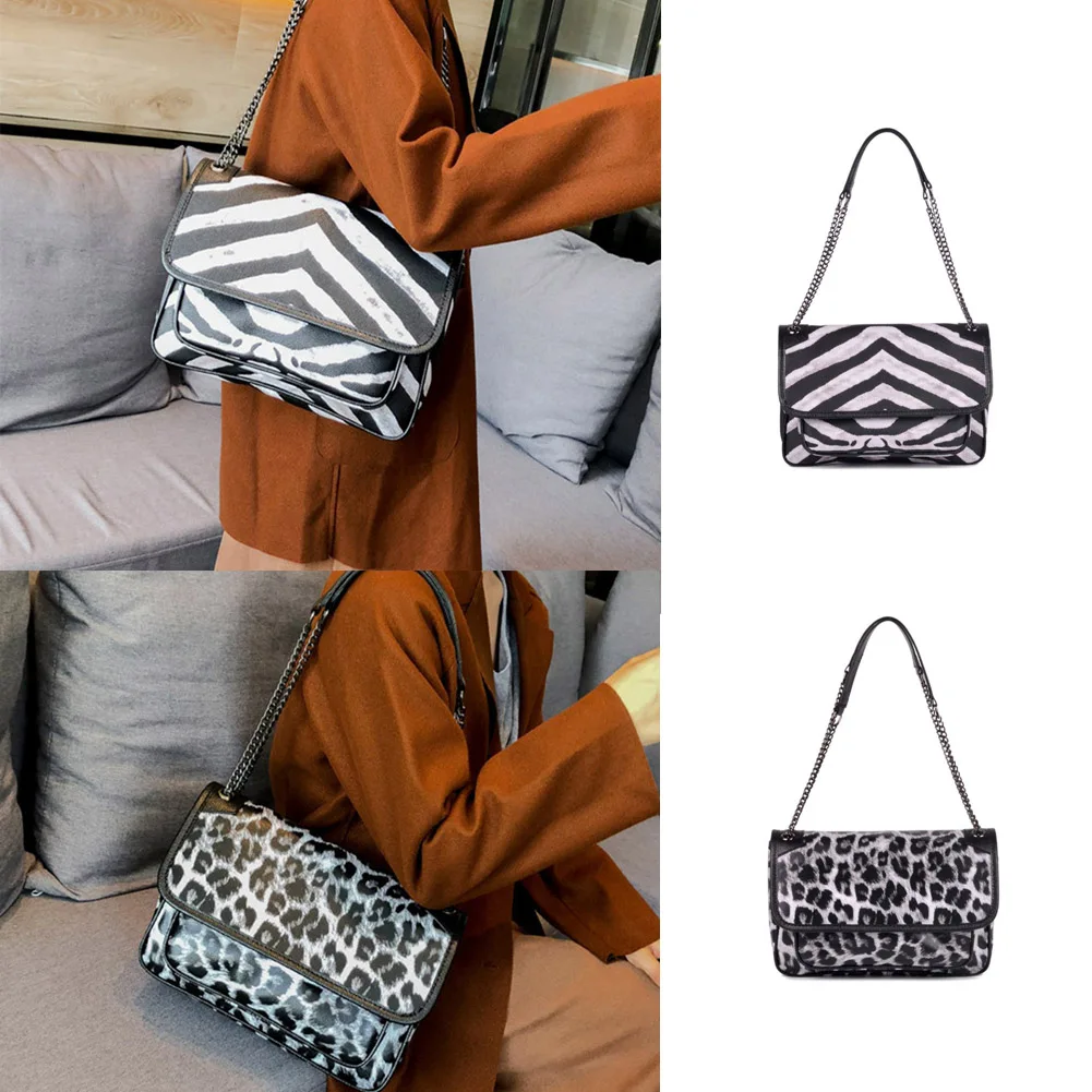 Hot Sale Fahion Women Zebra Handbag 2018 New Female Leopard Print Shoulder Bag Korean Style Ladies Travel Messenger Chain Bags
Hot Sale Fahion Women Zebra Handbag 2018 New Female Leopard Print Shoulder Bag Korean Style Ladies Travel Messenger Chain Bags