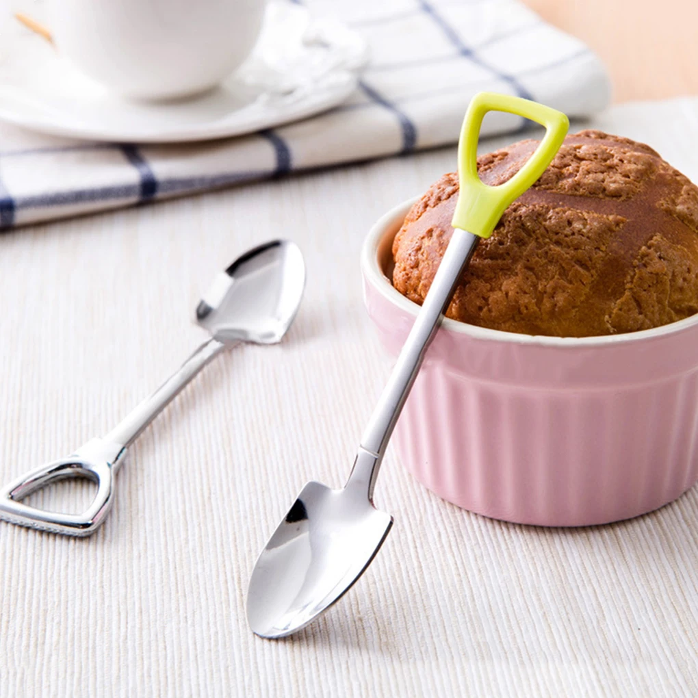 1pcs Stainless Steel Shovel Shape Tea Coffee Sugar Spoon Ice Cream Dessert Spoon 2 Size
1pcs Stainless Steel Shovel Shape Tea Coffee Sugar Spoon Ice Cream Dessert Spoon 2 Size