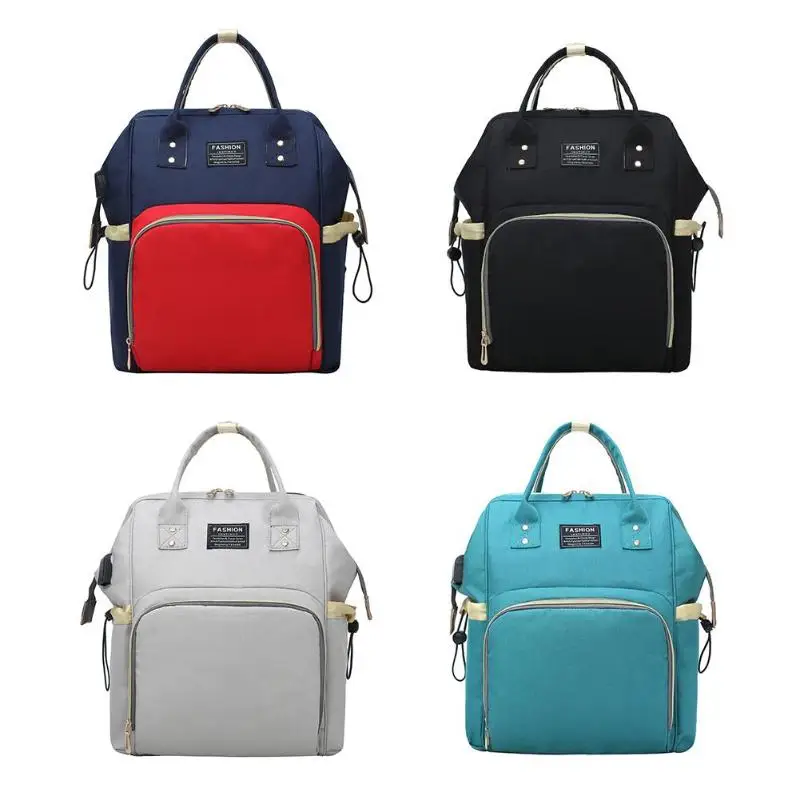 USB Waterproof Diaper Bag Mummy Maternity Travel Backpack Nursing Shoulder Bags Baby Care Nappy Backpack Fashion Mummy bags
USB Waterproof Diaper Bag Mummy Maternity Travel Backpack Nursing Shoulder Bags Baby Care Nappy Backpack Fashion Mummy bags