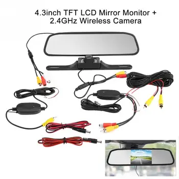 Monitor Wireless IR Car Rearview Reversing Backup Parking Camera Kit Night Vision Car Accessories New Rearview Camera Kit
Monitor Wireless IR Car Rearview Reversing Backup Parking Camera Kit Night Vision Car Accessories New Rearview Camera Kit