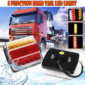 Pair Trailer Rear Lights Led 12V Waterproof Car Boat Caravan Light Board Lamp Trucks Taillight Backup Brake Turn Signal Light
Pair Trailer Rear Lights Led 12V Waterproof Car Boat Caravan Light Board Lamp Trucks Taillight Backup Brake Turn Signal Light
