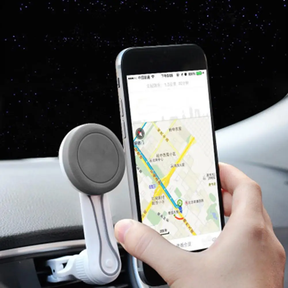 Practical 360 Degree Car Air Vent Magnetic Holder Stand Mount for Cell Phone Holder
Practical 360 Degree Car Air Vent Magnetic Holder Stand Mount for Cell Phone Holder