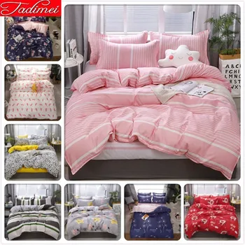 NEW Pink Stripe Duvet Cover Bedding Set Adult Kids Soft Cotton Bed Linen Single Full Twin Double Queen King Big Size Bedspreads
NEW Pink Stripe Duvet Cover Bedding Set Adult Kids Soft Cotton Bed Linen Single Full Twin Double Queen King Big Size Bedspreads