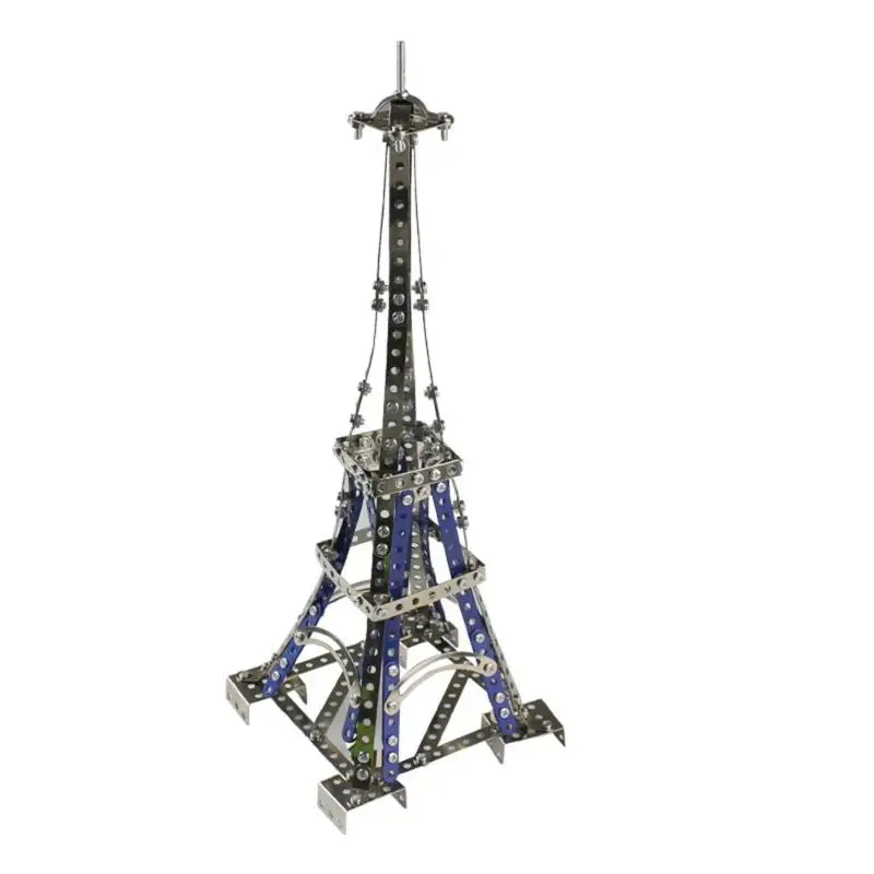Alloy Assembling Toy Iron Tower Combined Toys Screw Assemble Kid Fun Toy Modeling Building Tower Gifts For Child Kids Training
Alloy Assembling Toy Iron Tower Combined Toys Screw Assemble Kid Fun Toy Modeling Building Tower Gifts For Child Kids Training