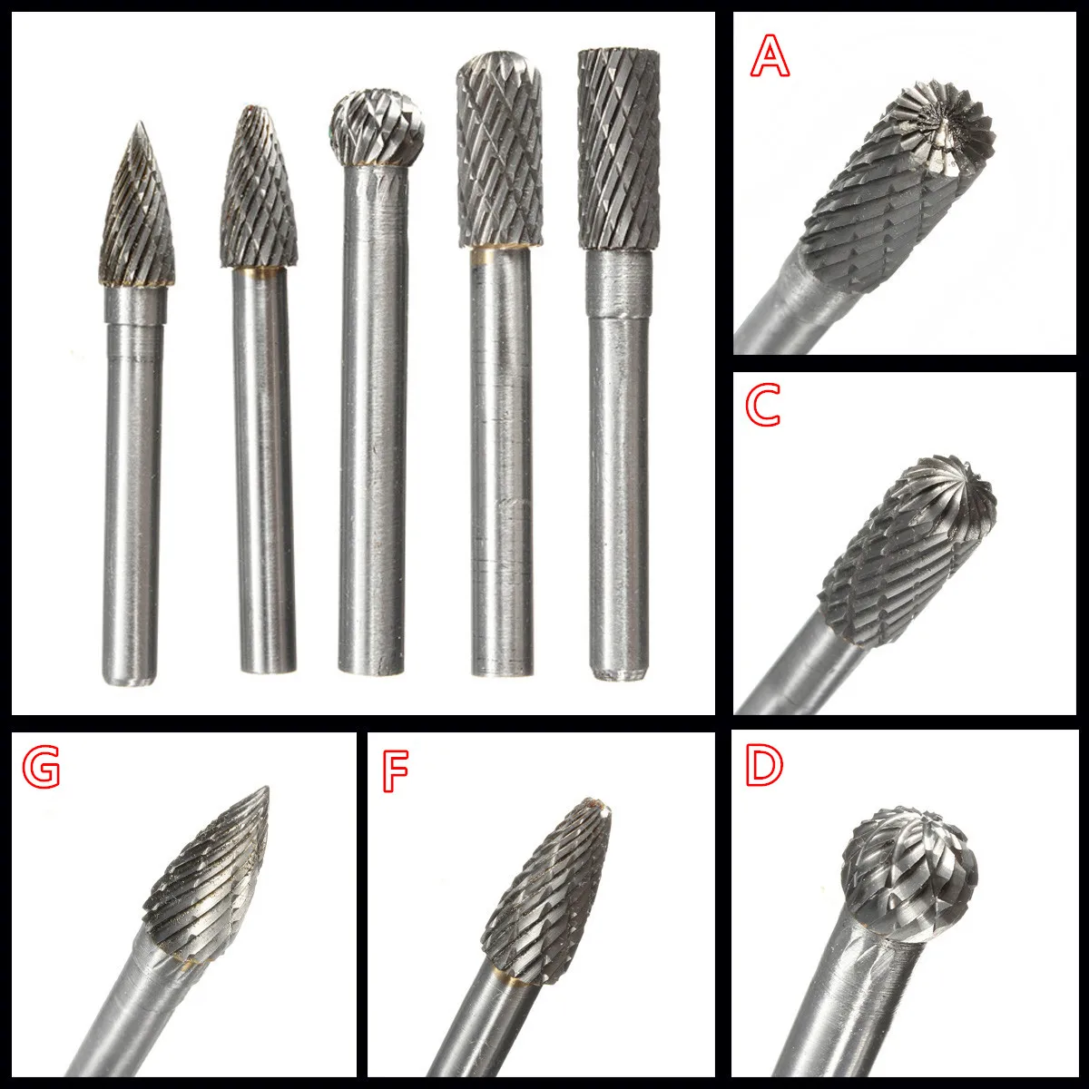 Newest 1PC 8MM Head Tungsten Carbide Rotary Tool Point Burr Die Grinder 6mm Shank Drill Carving Bit Abrasive Tools
Newest 1PC 8MM Head Tungsten Carbide Rotary Tool Point Burr Die Grinder 6mm Shank Drill Carving Bit Abrasive Tools