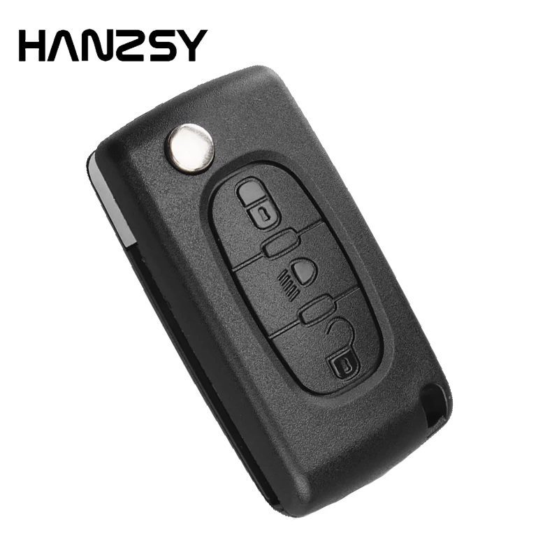 3 Buttons Remote Flip Key Shell Case Cover For PEUGEOT 107 207 307 308 406 408 with Groove blade CE0523 Car Key Cover Case
3 Buttons Remote Flip Key Shell Case Cover For PEUGEOT 107 207 307 308 406 408 with Groove blade CE0523 Car Key Cover Case