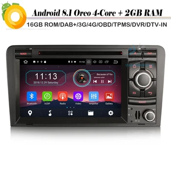 DAB+ FOR Audi A3 S3 RS3 RNSE-PU Car stereo Android 8.1 Autoradio Car Radio Player WiFi 4G GPS RDS BT USB SD DVR OBD Bluetooth
DAB+ FOR Audi A3 S3 RS3 RNSE-PU Car stereo Android 8.1 Autoradio Car Radio Player WiFi 4G GPS RDS BT USB SD DVR OBD Bluetooth