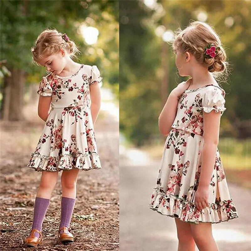 Newborn Toddler Infant Kids Baby Girls Clothes Summer Dress Ruffle Floral Princess Party Wedding Cute Dresses 1-5Years
Newborn Toddler Infant Kids Baby Girls Clothes Summer Dress Ruffle Floral Princess Party Wedding Cute Dresses 1-5Years