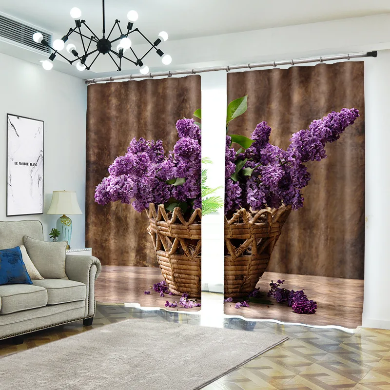 flowers 1set Modern blackout curtains for window treatment blinds finished drapes window curtains Living room bedroom CU179
flowers 1set Modern blackout curtains for window treatment blinds finished drapes window curtains Living room bedroom CU179