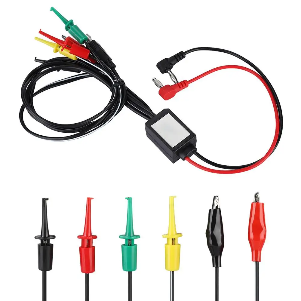 DC Power Cable Tester Line with Alligator Clip Test Leads Mobile Phone Repair Cables Tools
DC Power Cable Tester Line with Alligator Clip Test Leads Mobile Phone Repair Cables Tools