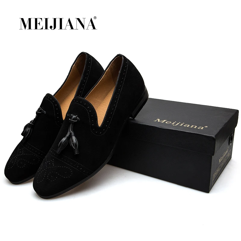 MeiJiaNa/Мужская весенне-осенняя повседневная обувь Танцевальная мужская с узором и