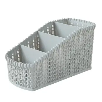 4 Grids Plastic Desktop Storage Basket Imitation Rattan Office Debris Storage Box Cosmetics Remote Control Makeup Organizer
4 Grids Plastic Desktop Storage Basket Imitation Rattan Office Debris Storage Box Cosmetics Remote Control Makeup Organizer