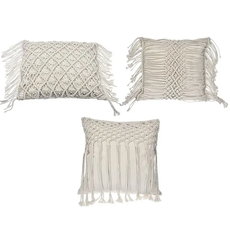 Hand-woven Pillow Cotton Linen Bed Cushion Multifunctional Sofa Pillow Bohemian Back Cushion Home Travel Car Bedroom Decoration
Hand-woven Pillow Cotton Linen Bed Cushion Multifunctional Sofa Pillow Bohemian Back Cushion Home Travel Car Bedroom Decoration