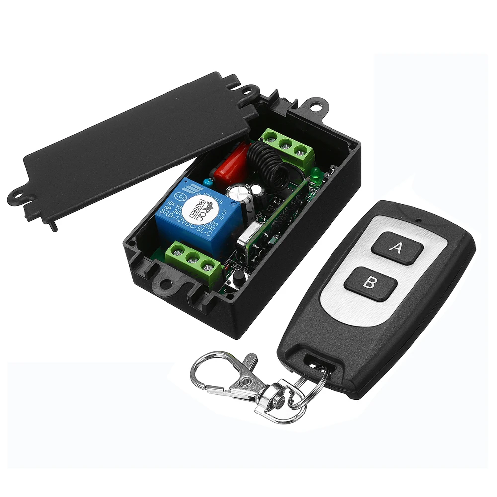 AC220V 1CH 10A Wireless Remote Control Switch Relay Output Radio Receiver Module With Waterproof Transmitter
AC220V 1CH 10A Wireless Remote Control Switch Relay Output Radio Receiver Module With Waterproof Transmitter