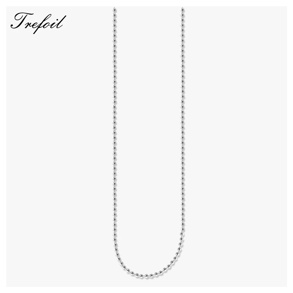 Ball Chain Necklace,2018 New Fashion Jewelry Trendy Colares Accessories 925 Sterling Silver Chains Gift For Women Men Girls Boy
Ball Chain Necklace,2018 New Fashion Jewelry Trendy Colares Accessories 925 Sterling Silver Chains Gift For Women Men Girls Boy