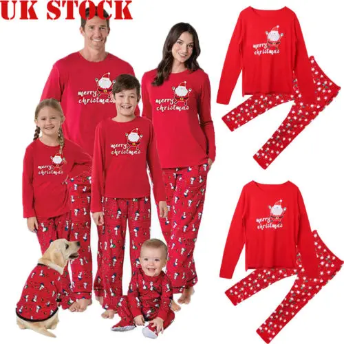 Xmas Kids Baby Adult Family Matching Christmas Pajamas Pj's Set Outfit Sleepwear Nightwear
Xmas Kids Baby Adult Family Matching Christmas Pajamas Pj's Set Outfit Sleepwear Nightwear
