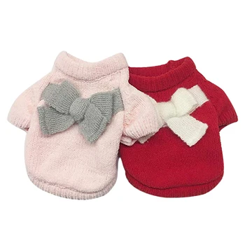 2019 New Fashion Cute Pet Dog Sweaters Winter Warm Puppy Pink Bow Clothes Christmas Soft Cotton Coats Jacket for Chihuahua Teddy
2019 New Fashion Cute Pet Dog Sweaters Winter Warm Puppy Pink Bow Clothes Christmas Soft Cotton Coats Jacket for Chihuahua Teddy