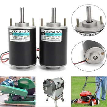 30W Permanent Magnet DC Electric Motor High Speed CW/CCW DIY Generator Scooter Drive Speed Control 3000RPM 6000RPM 12/24V
30W Permanent Magnet DC Electric Motor High Speed CW/CCW DIY Generator Scooter Drive Speed Control 3000RPM 6000RPM 12/24V
