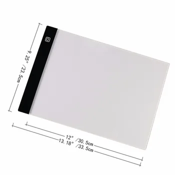 Free Ship Digital Graphic Tablet A4 LED Artist Thin Art Drawing Board Light Box Tracing Writing Portable Electronic Tablet Pad
Free Ship Digital Graphic Tablet A4 LED Artist Thin Art Drawing Board Light Box Tracing Writing Portable Electronic Tablet Pad