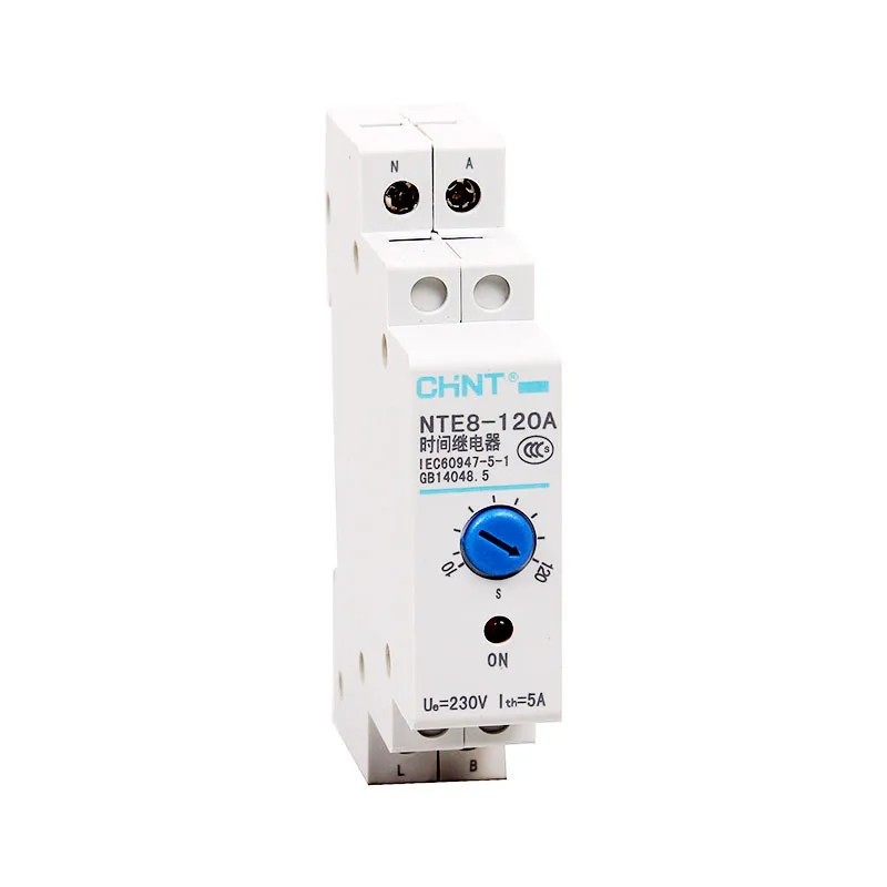 

Din Rail Time Relay AC230V NTE8-10A 120A 480A 10S 120S 480S Disconnection Power Faliure Power Off Delay Relay