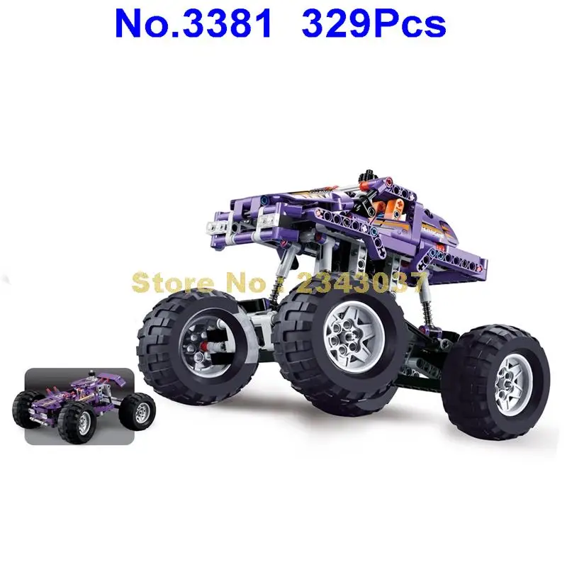 3381 329pcs 2in1 Transport Cruiser Monster Big Truck Car SUV Racing Car Model Building Block Toy
3381 329pcs 2in1 Transport Cruiser Monster Big Truck Car SUV Racing Car Model Building Block Toy
