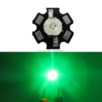 

3W High Power Led Beads Ice Blue 500NM -505NM 3-3.1V 700MA On 20MM 16MM Aluminum PCB Board For DIY Aquarium Led Lamp Lightings