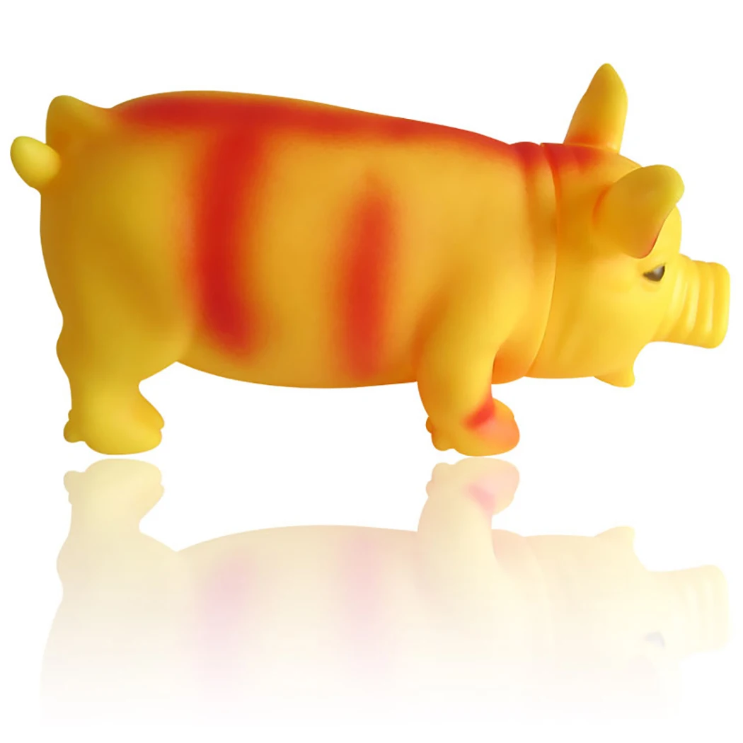 Lovely Environmental Protection Dog Squeaky Toy Cute Pig Interactive Dog Toy Pet Play Toy For Puppies Teething Random Color
Lovely Environmental Protection Dog Squeaky Toy Cute Pig Interactive Dog Toy Pet Play Toy For Puppies Teething Random Color