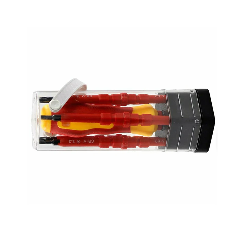 7PCS Dual Use Multifunctional Electrical Insulation Screwdriver Combine Tools Batch Rod With Insulation Jacket
7PCS Dual Use Multifunctional Electrical Insulation Screwdriver Combine Tools Batch Rod With Insulation Jacket