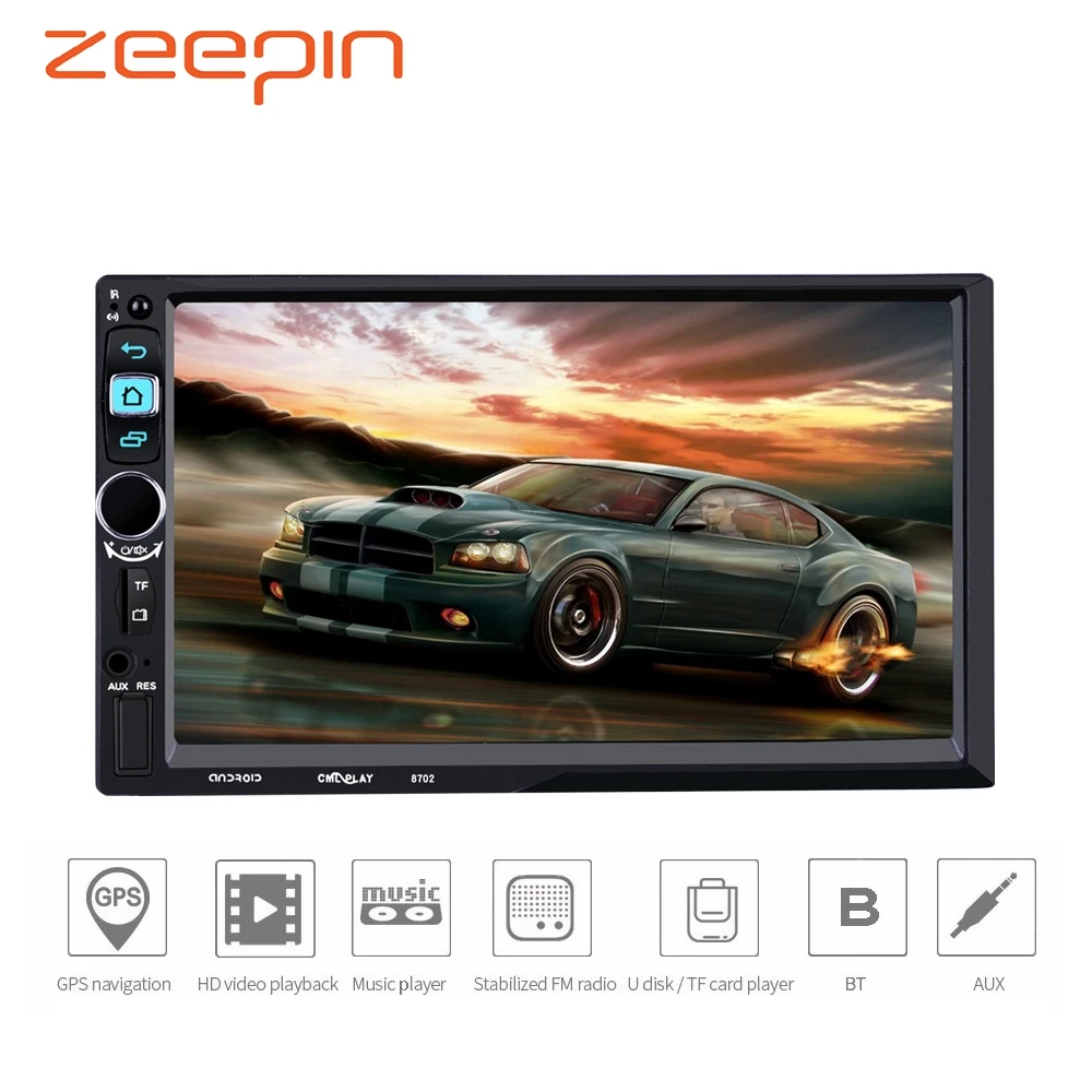 Car Stereo MP5 Player WiFi Car Multimedia Player FM Radio 7 inch Touch Screen 2 Din Bluetooth Audio Video Mirror Link USB TF
Car Stereo MP5 Player WiFi Car Multimedia Player FM Radio 7 inch Touch Screen 2 Din Bluetooth Audio Video Mirror Link USB TF